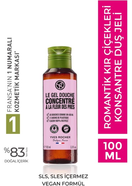 Konsantre Duş Jeli - Romantik Kır Çiçekleri - 100ml-77376