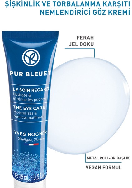 Tüm Ciltler Için Pur Bleuet Göz Serumu-15 ml