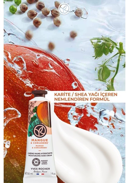 Nemlendirici El Kremi- Canlandırıcı Mango Kişniş- 30ml-72115