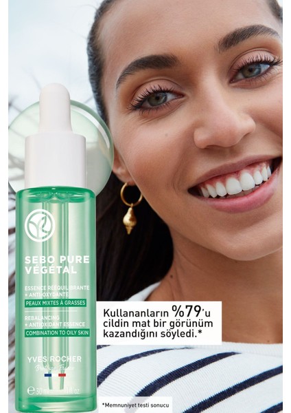 Çinko&Salisilik Asit,Antioksidan,Yağ Dengeleyici Serum-SeboPureVegetal BitkiselArındırıcı Bakım-30ml modelleri