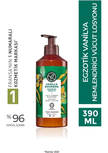 Yves Rocher Nemlendirici Vücut Losyonu - Egzotik Vanilya - 390ML 40419