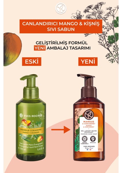 Sıvı Sabun- Canlandırıcı Mango Kişniş - 190ml-56194