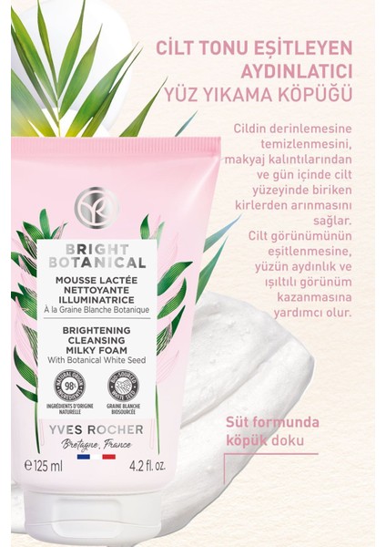 Leke Ve Kırışık Karşıtı Bitkisel Bakım Bright Botanical - Yüz Yıkama Köpüğü-125ml