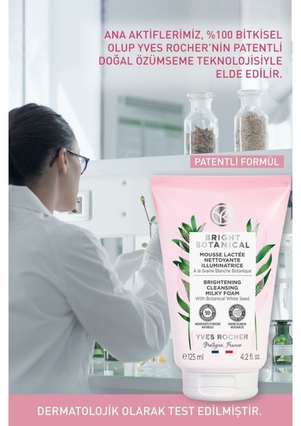 Leke Ve Kırışık Karşıtı Bitkisel Bakım Bright Botanical - Yüz Yıkama Köpüğü-125ml