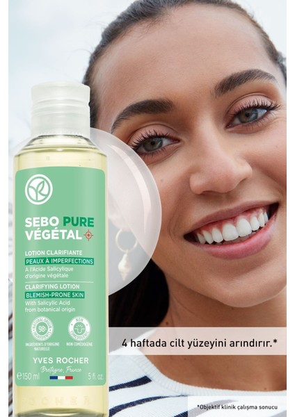 Akne Eğilimli Cilt- Sebo Pure Vegetal Tonik-bitkisel Salisilik Asit&sitrik Asit