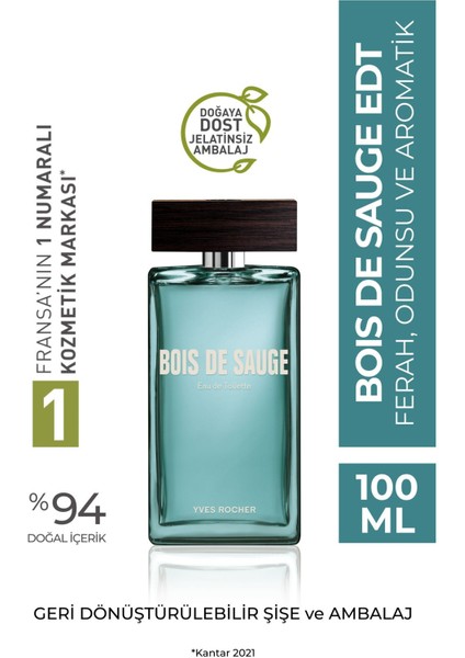 Bois De Sauge Erkek Edt-100 ml