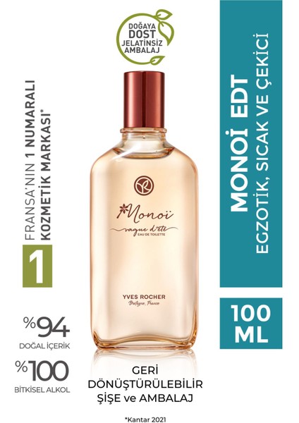 Monoi Edt - 100 Ml