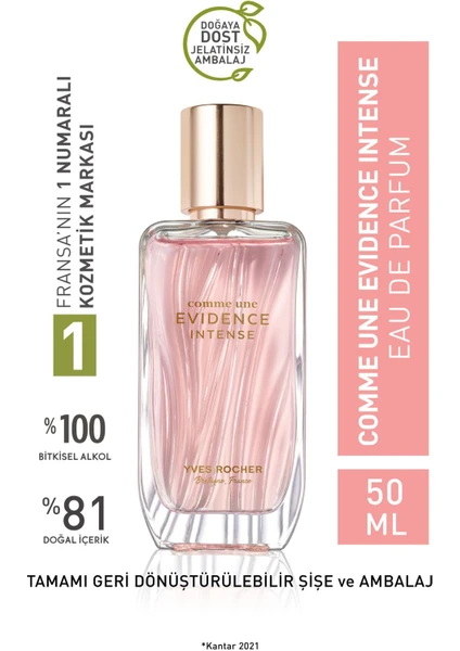 Comme Une Evidence Intense - Edp - 50 Ml