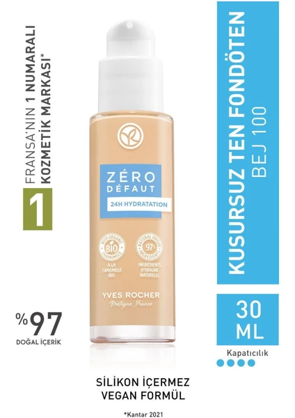 Yves Rocher Kusursuz Ten Fondöten-Bej 100-30 ML-55968