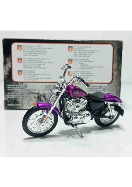 Dianomimaisto 1:18 Ölçek 2013 Harley Davidson Xl 1200 V // Metal Motosiklet