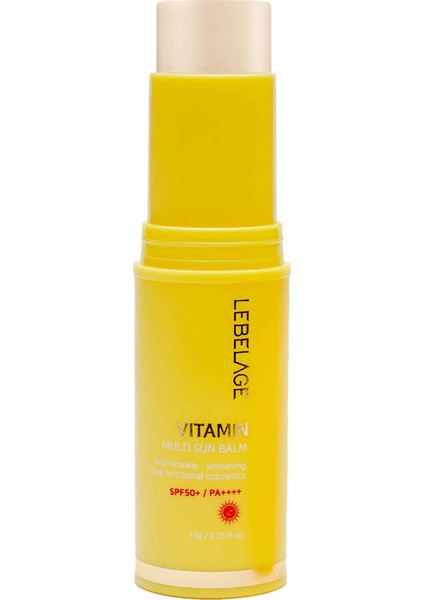 Kuru Cilt Için Vitamin Kompleksi Stick Güneş Koruyucu Vitamin Sun Balm Spf 50 /pa .