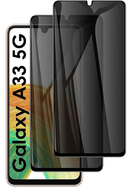 Samsung Galaxy A33 5g Gizli Hayalet Ekran Koruyucu 9h Ultra Koruma (2 Adet)