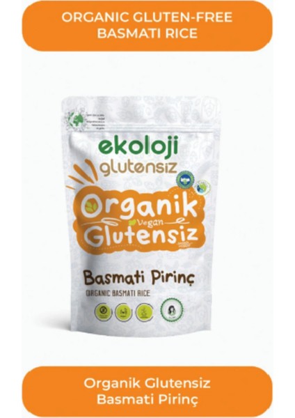 Organik Glutensiz Basmati Pirinç 500 gr 3'lü Paket