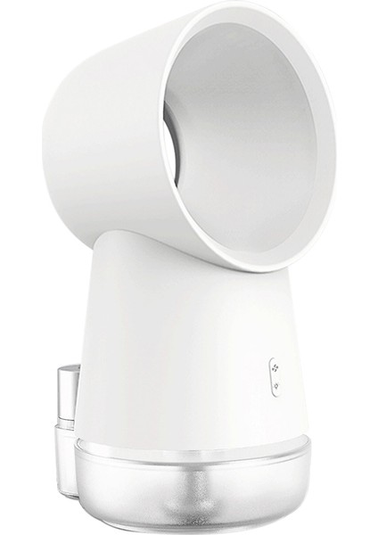 Protable Masaüstü Yapraksız Soğutma Fanı 3 In 1 Mini Soğutma Fanı Bladeless Masaüstü Fan Sis Nemlendirici LED Işık ile (Yurt Dışından)