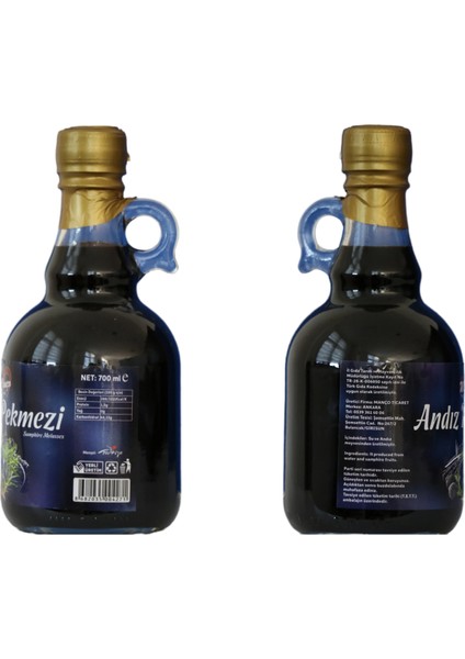 Andız Pekmezi Cam ( Kulplu ) Şişe 700 ml
