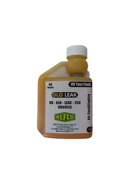 UV-GLO-LEAK-250 Kaçak Arama Sıvısı NO:9884515