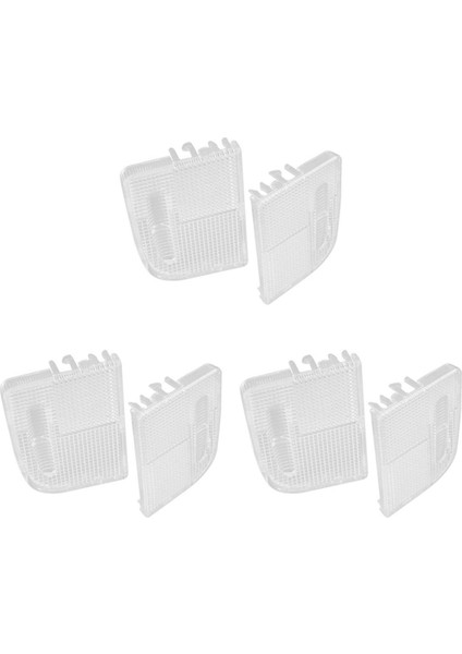 6pcs Right Left Interior Roof Map Light Lens Reading Lamp 34401-SDA-A21 34402-SDA-A21 For Tsx Accord (Yurt Dışından)
