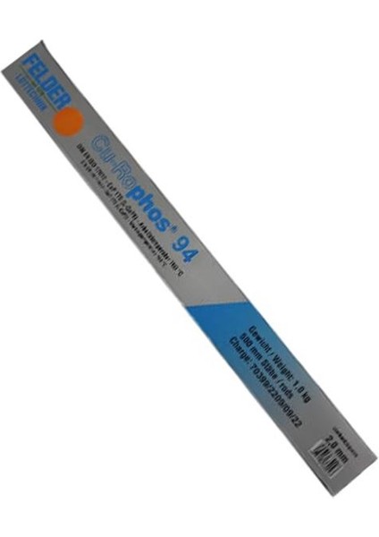 Lcup 6 2.0*500 mm Bakır Kaynak Teli (Kg)