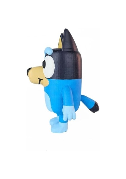 Bluey 10 cm Heykel Büst 12K Detaylı Reçine Malzeme Biblo Dekor El Boyaması Vernikli fiyatları