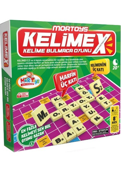 Mor Toys Kelimex, Kelime Bulmaca Oyunu