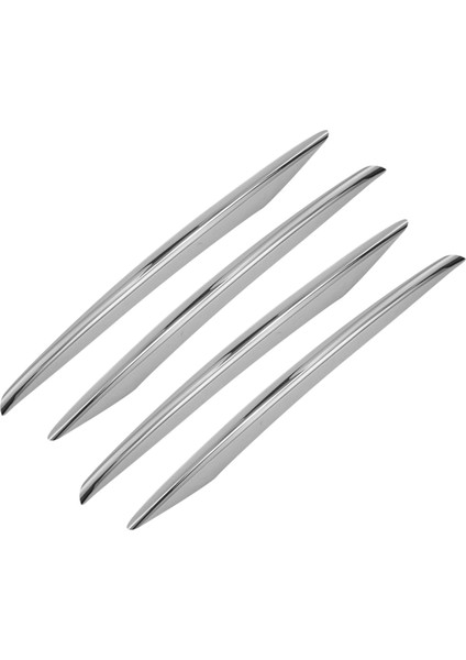 4 Adet Abs Krom Ön Sis Lambası Kapağı Trim E Sınıfı Için W213 E200 E300 2016 2017 2018 2019 E43 Araba Aksesuarları (Yurt Dışından)