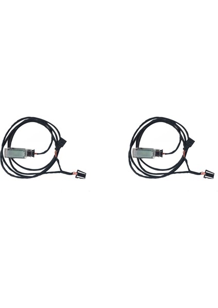 2x Araba Iç LED Ayak Lambası Ayak Lambası Kablo Demeti B7 B8 cc Golf 7 Mk7 7.5 Mk2 5GG947409 (Yurt Dışından)
