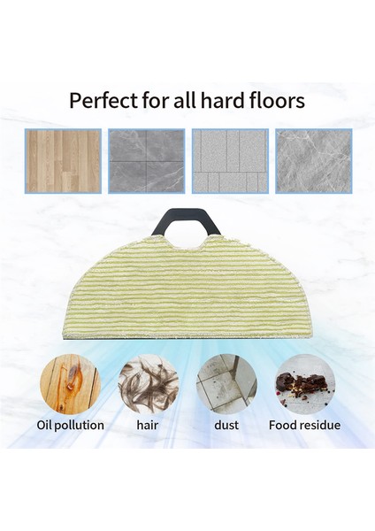 RV2610WA RV2620WA RV2410WD AV2610WA Aı Ultra 2'si 1 Arada Robot Süpürge Için Yedek Pedler (Yurt Dışından) fırsatları