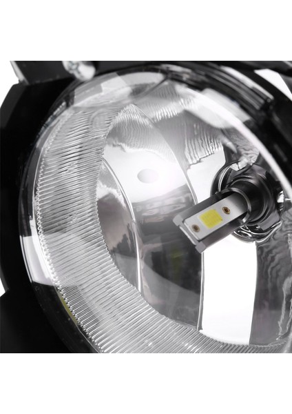 1pair Car Front Bumper LED Fog Lamp Assembly For 2009-2014 Driving Foglight Daytime Running Lamp (Yurt Dışından)