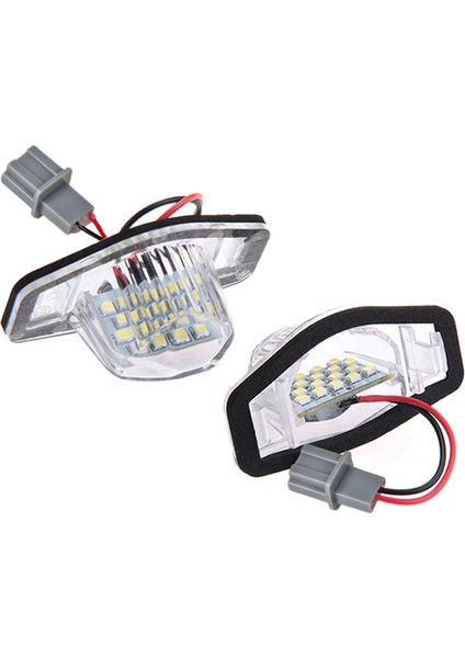 2x Error Free LED License Plate Light Lamp For Fit Jazz Odyssey (Yurt Dışından)