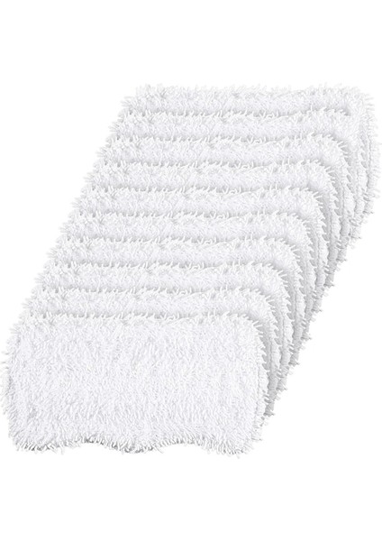 Buharlı Paspas S3101 S3102 S3250 S3251 Yıkanabilir Yeniden Kullanılabilir Paspas Pedleri Için 10 Adet Mikrofiber Buharlı Paspas Yedek Pedleri (Yurt Dışından)