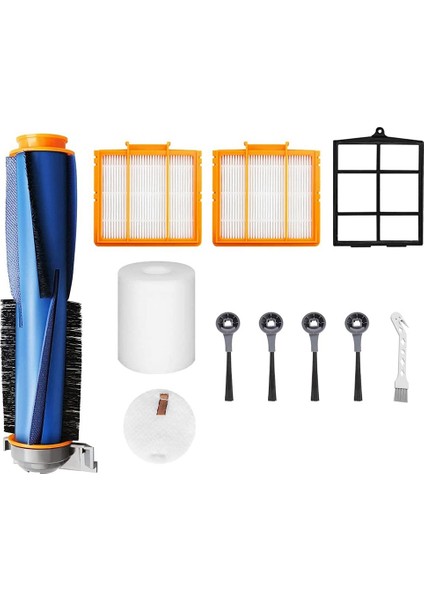 AV2501AE AV2502AE Robot Süpürge Aksesuarları Için Yedek Ana Fırça Yan Hepa Filtresi (Yurt Dışından)