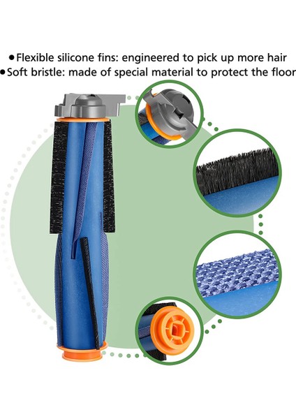 AV2501AE AV2502AE Robot Süpürge Aksesuarları Için Yedek Ana Fırça Yan Hepa Filtresi (Yurt Dışından) indirimleri