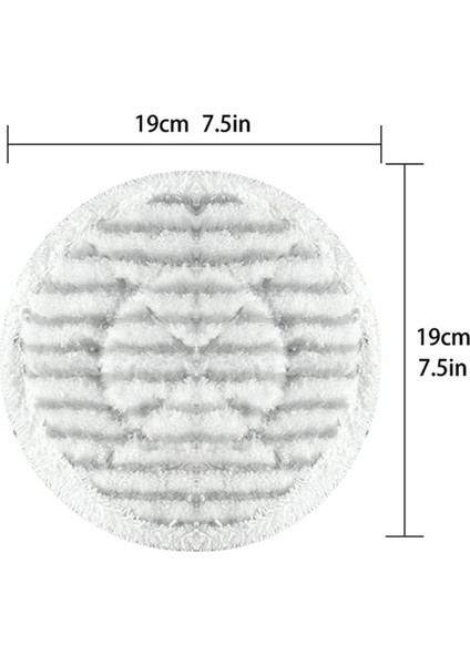 S7000AMZ S7001 S7001TGT Buhar ve Ovma Ovma Mopu Için Yedek Mop Pedleri, Model XKITP7000 Için (Yurt Dışından) indirimleri