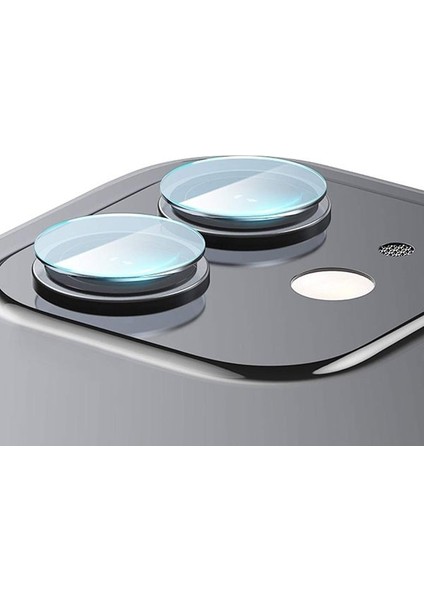 Apple iPhone 12 6.1 Tempered Kamera Lens Koruma Cami 2set 12 Mini Uyumlu