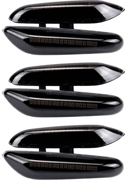 6pcs LED Dynamic Turn Signal Light Side Marker Sequential Blinker Lamp For - E46 E36 E60 E61 E90 E91 E92 E93 X1 E84 (Yurt Dışından)