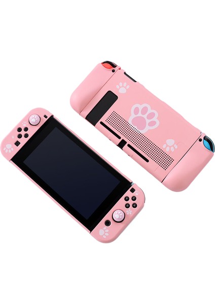 Nintendo Switch Karikatür Kedi Pençesi Koruyucu Kılıf (Yurt Dışından)