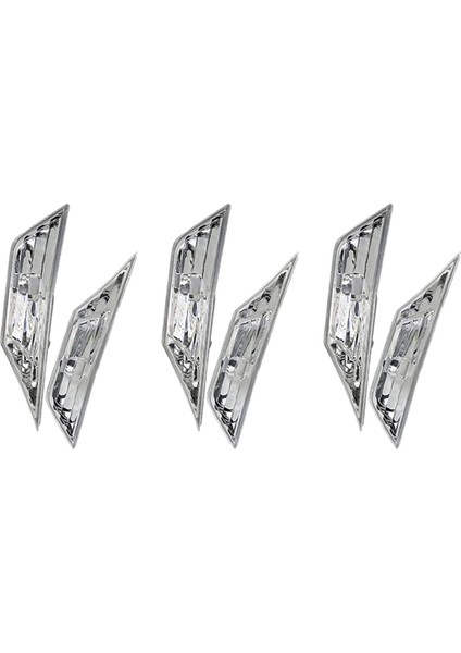6x Araba LED Yan Işaretleyici Dönüş Sinyali Lambası T10 Ampuller Için 2016 2017 2018 2019 (Yurt Dışından)