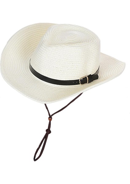 Hasır Güneş Şı Trilby Floppy Yaz Panama Fedora Açı Plaj (Yurt Dışından) modelleri