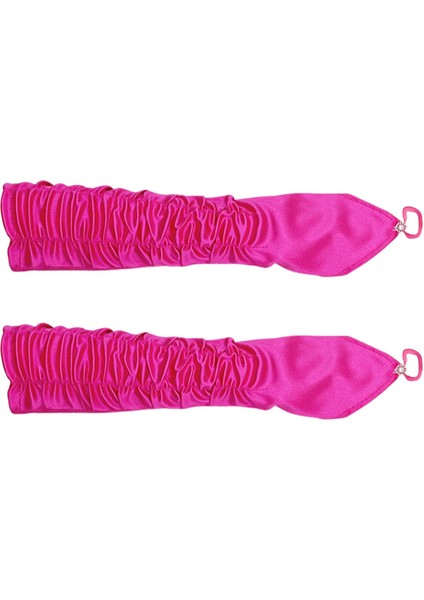 1920'LER Uzun Parti Eldivenleri Pilili Eldivenler Moda Parmaksız Eldivenler Yere Kadar Pembe (Yurt Dışından) fiyatları