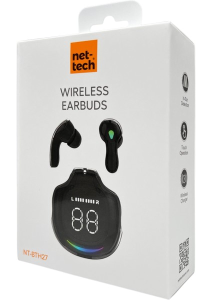 NT-BTH27 Kulakiçi Bluetooth Kulaklık