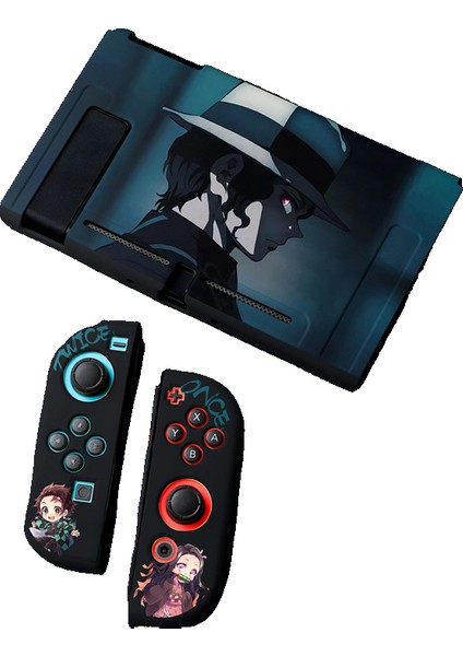 Nintendo Switch Için Uygun Anime Teması Koruyucu Tpu Yumuşak Kabuk Kılıf (Yurt Dışından)