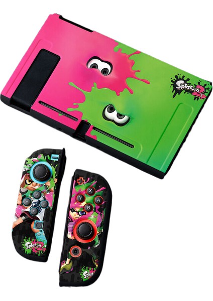 Nintendo Switch Bölünmüş Koruyucu Yumuşak Splatoon Kılıf (Yurt Dışından)