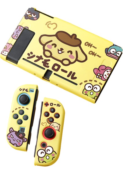 Nintendo Switch Tpu Mat Kabartmalı Koruyucu Puddingdog Kılıf (Yurt Dışından)