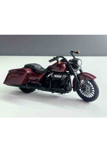 Dianomimaisto 1:18 Ölçek 2022 Road King B Harley Davidson/// Metal Motosiklet