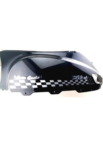 Sele Yan Kapak Sol Siyah Moto Gusto Dıva 50