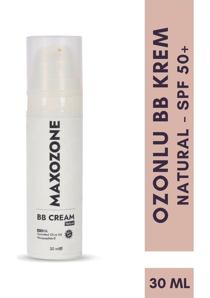 Ozonlu Bb Krem Natural Spf 50+ 30 ml