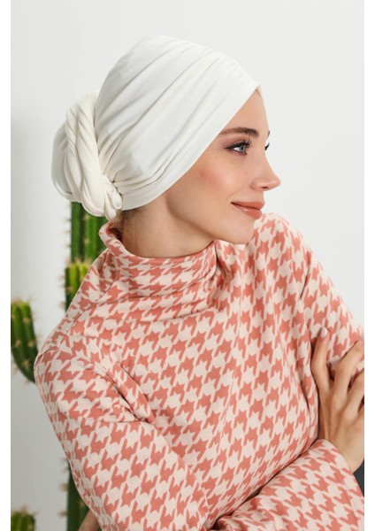 Fularlı Bone TÜRBAN,B-81RB