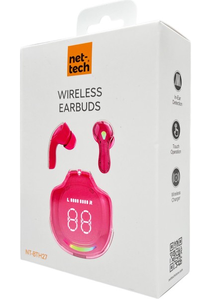 NT-BTH27 Kulakiçi Bluetooth Kulaklık
