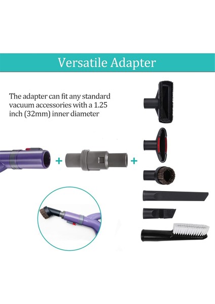 NV350 NV351 NV352 NV356 NV356E NV357 NV360 NV550 UV440 Elektrikli Süpürge Için Yumuşak Toz Alma Fırçası Hortum Ataşmanları (Yurt Dışından)