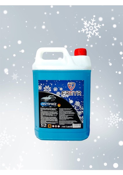 4mevsim Mavi Antifriz -42C° 5lt-4mevsim Antifrizli Oto Cam Suyu -25C° 1lt